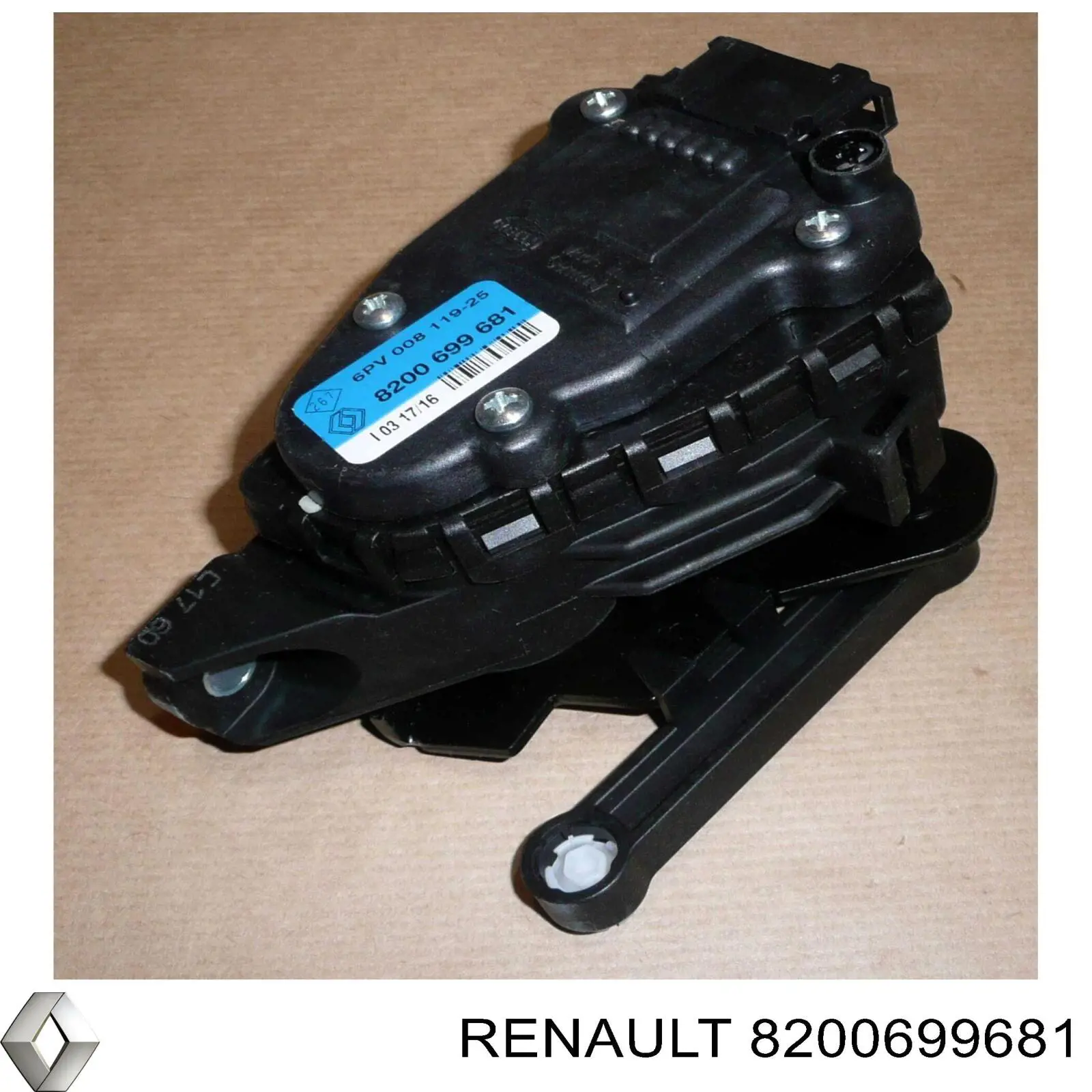 8200699681 Renault (RVI) датчик положення педалі акселератора (газу)