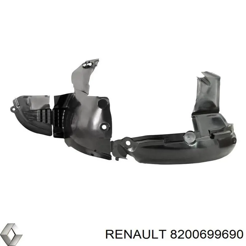 Підкрилок переднього крила, лівий 8200699690 Renault (RVI)