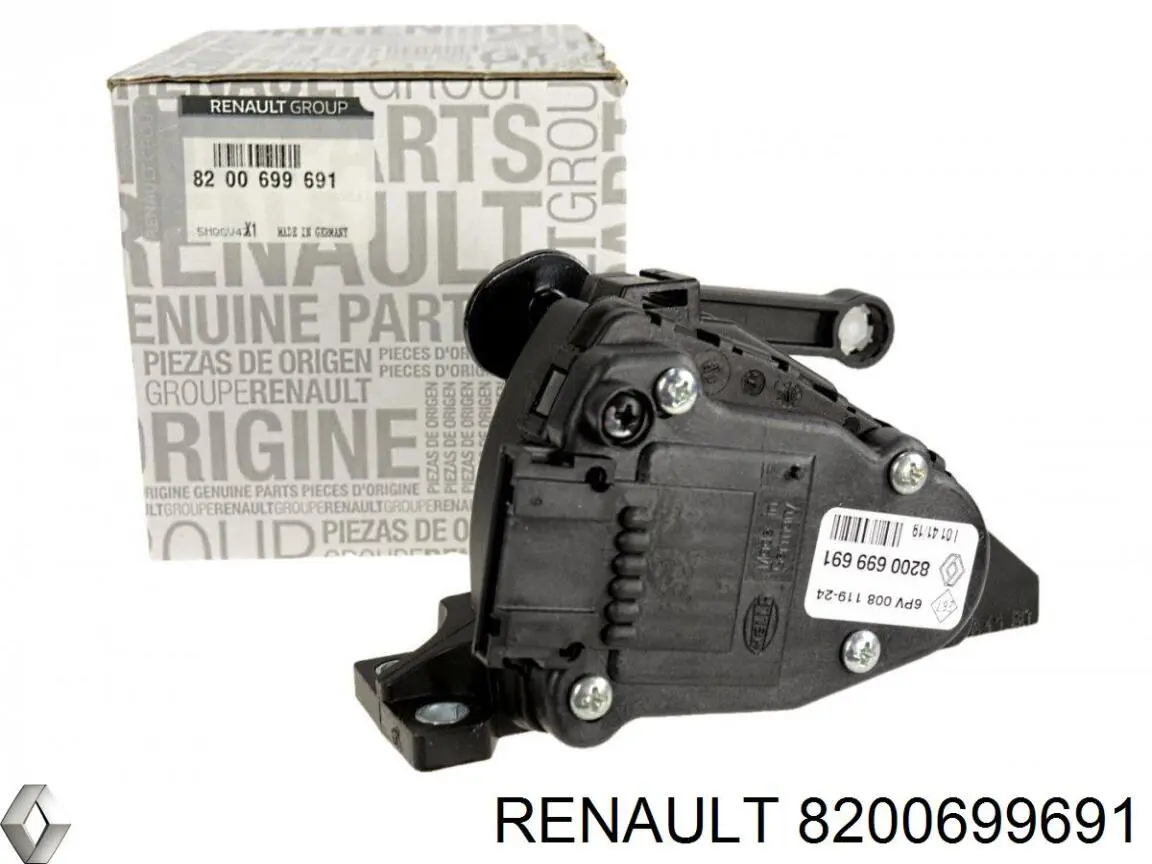Купити 8200699691 Renault (RVI) Датчик положення педалі акселератора (газу)