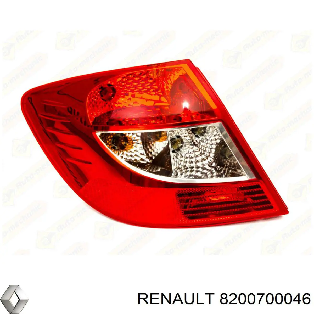 8200700046 Renault (RVI) Задня ліва фара