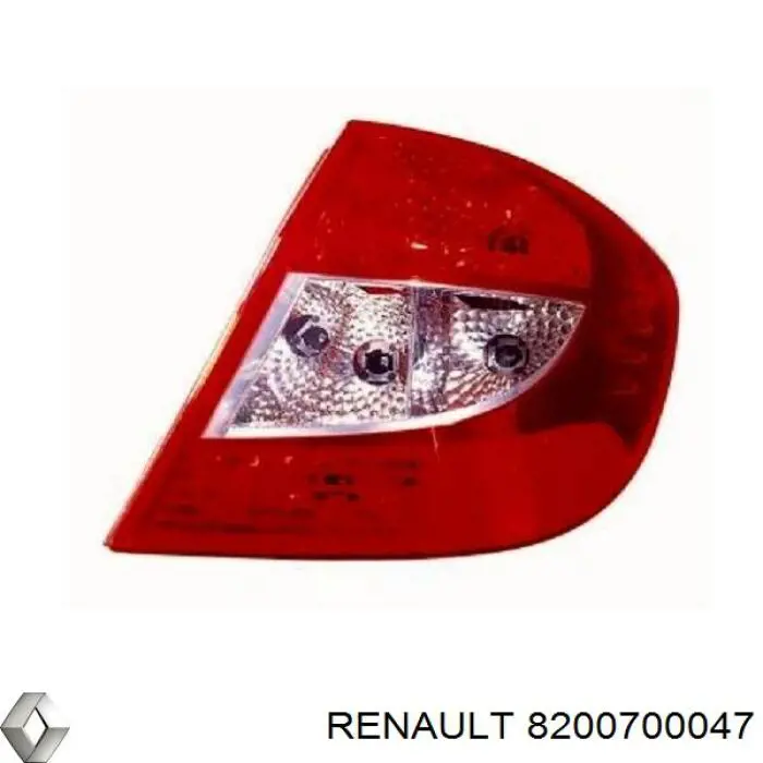 Задні ліхтарі Renault (RVI) 8200700047 ціна, від 33.51 USD