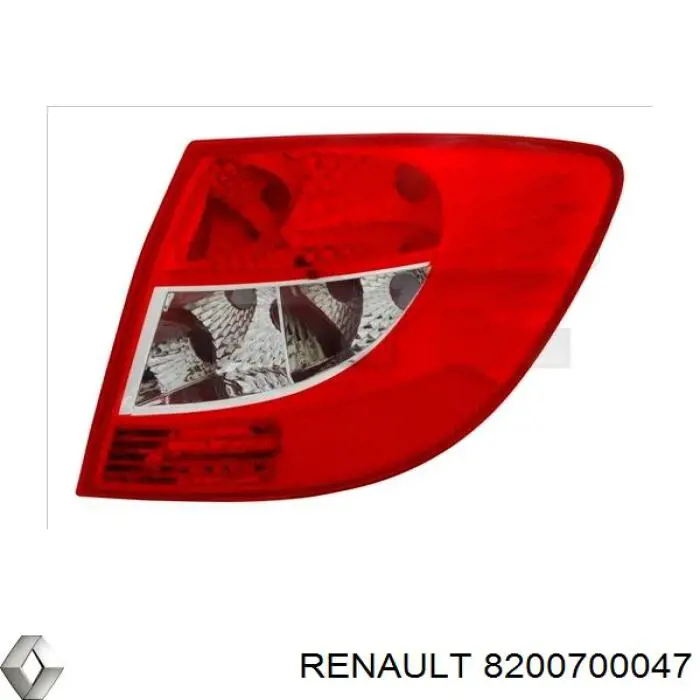 8200700047 Renault (RVI) ліхтар задній правий