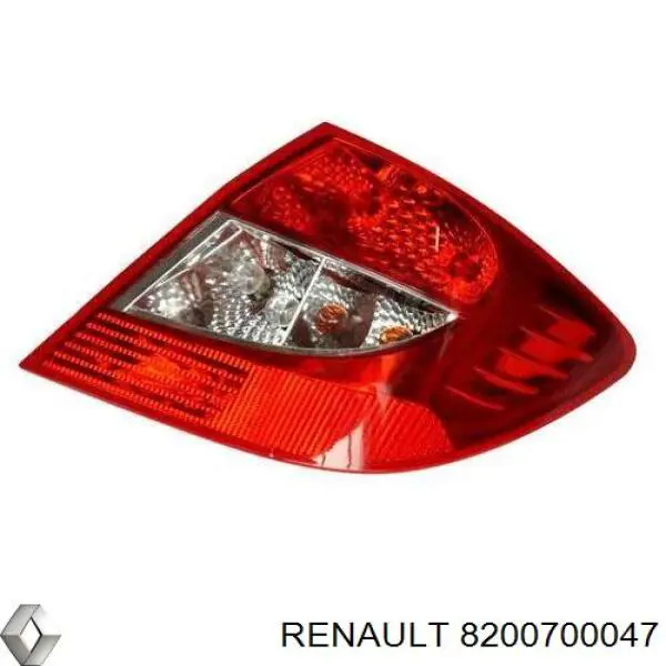 Купити 8200700047 Renault (RVI) Задня права фара