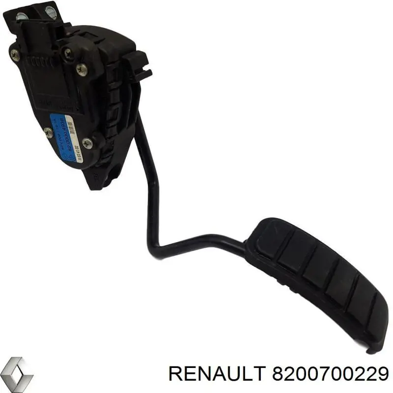 Підаль газу Renault Vel Satis хетчбек (BJ0) (2002 - 2009) ціна, від 151.48 USD