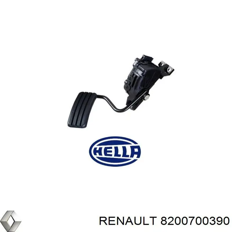 Купити 8200700390 Renault (RVI) Педаль газу