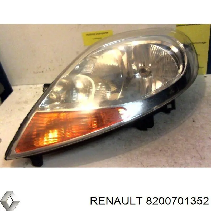 Фари Renault (RVI) 8200701352 ціна, від 80.05 USD