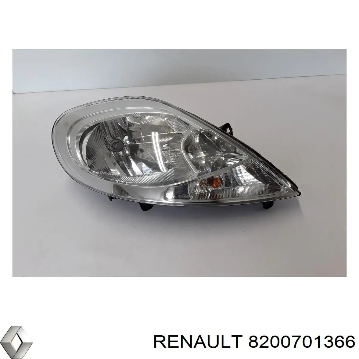 Фара правая Renault (RVI) 8200701366 ціна, від 56.37 USD