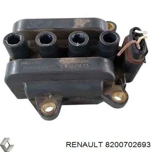 8200702693 Renault (RVI) котушка запалювання