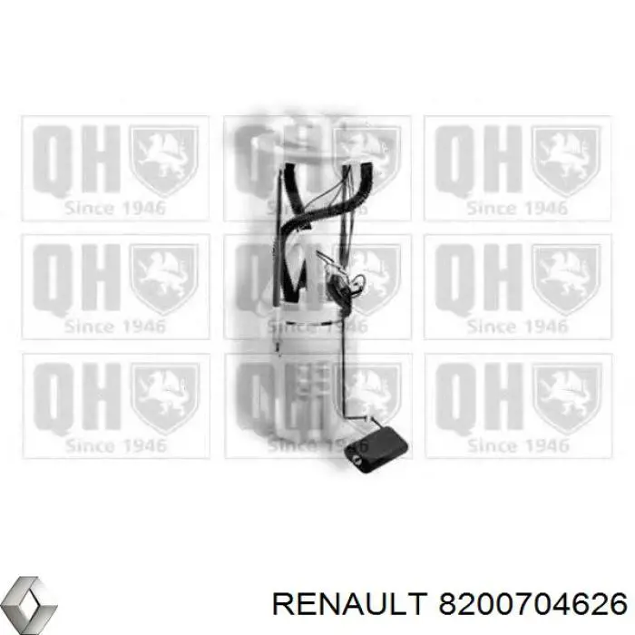 Модуль бензонасоса Renault (RVI) 8200096476 ціна, від 156.02 USD