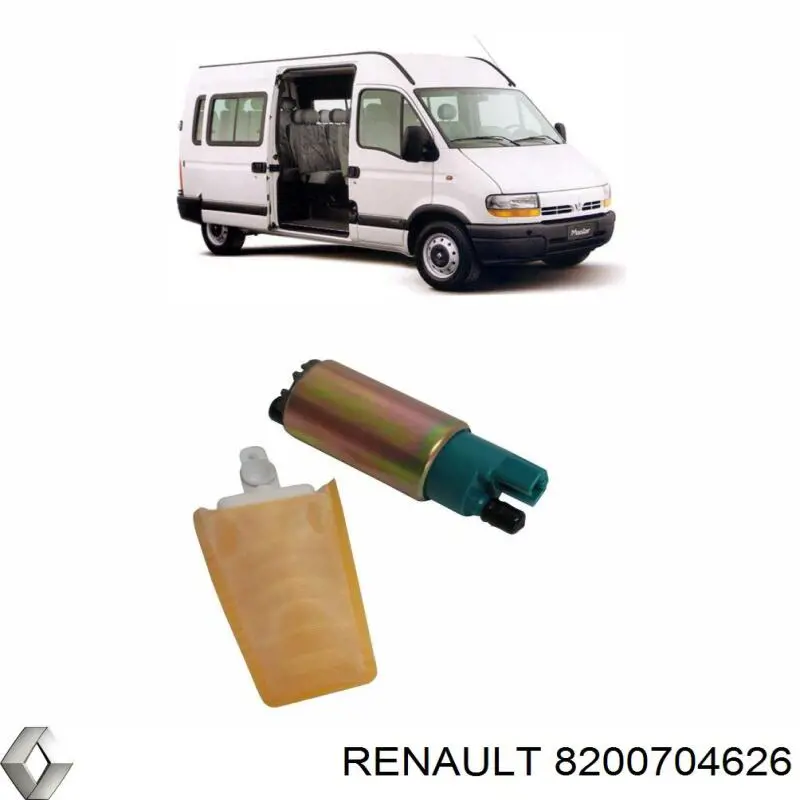 Купити 8200704626 Renault (RVI) Насос занурювальний в баці