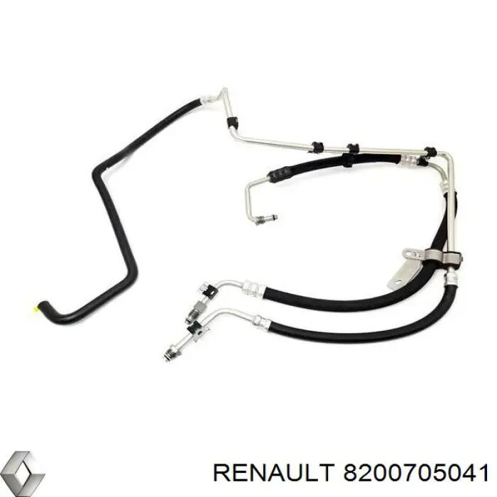 8200705041 Renault (RVI) шланг гпк, високого тиску гідропідсилювача керма (рейки)