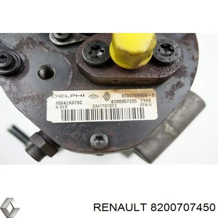 8200707450 Renault (RVI) насос паливний високого тиску (пнвт - DIESEL)