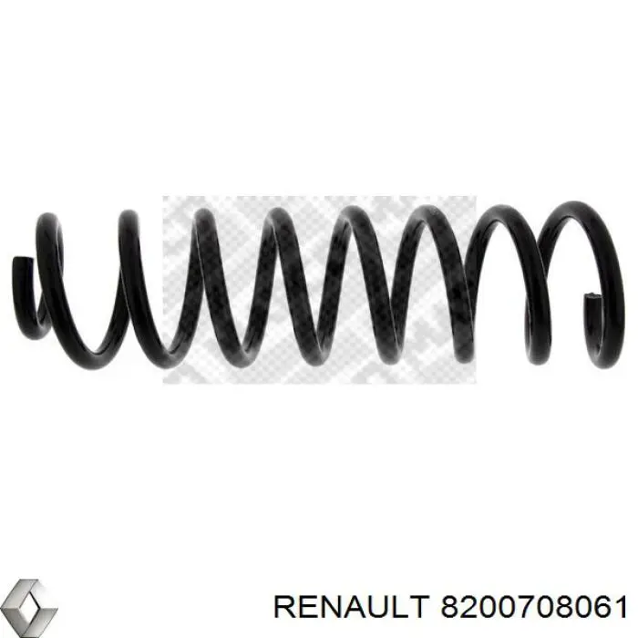 8200708061 Renault (RVI) Пружина підвіски задня
