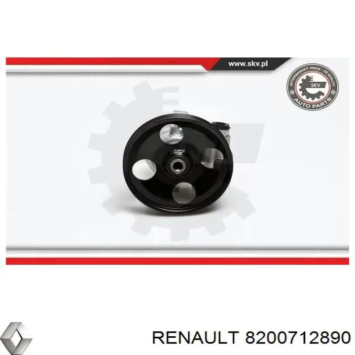 8200712890 Renault (RVI) насос гідропідсилювача керма (гпк)
