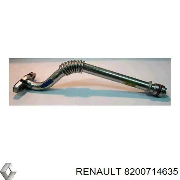 Трубка/шланг відводу масла від турбіни Renault (RVI) 8200714635 ціна, від 15.59 USD