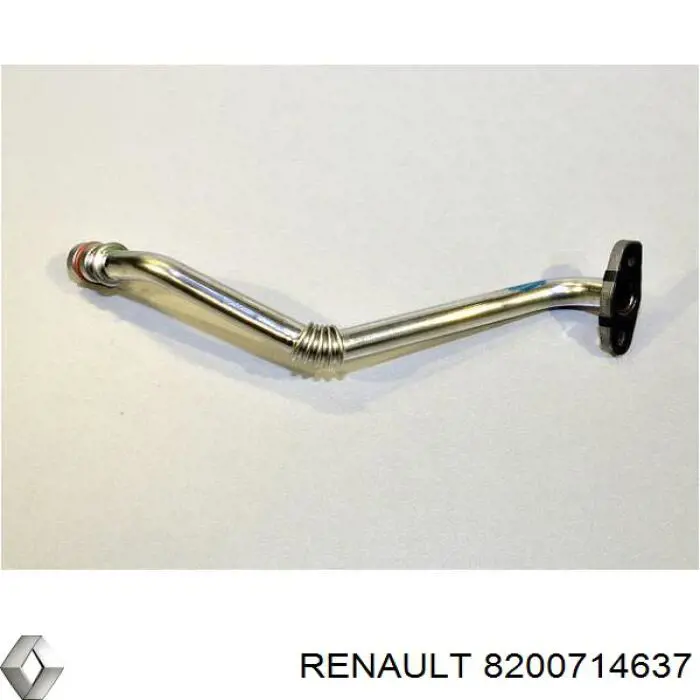 8200714637 Renault (RVI) Трубка/шланг відводу масла від турбіни