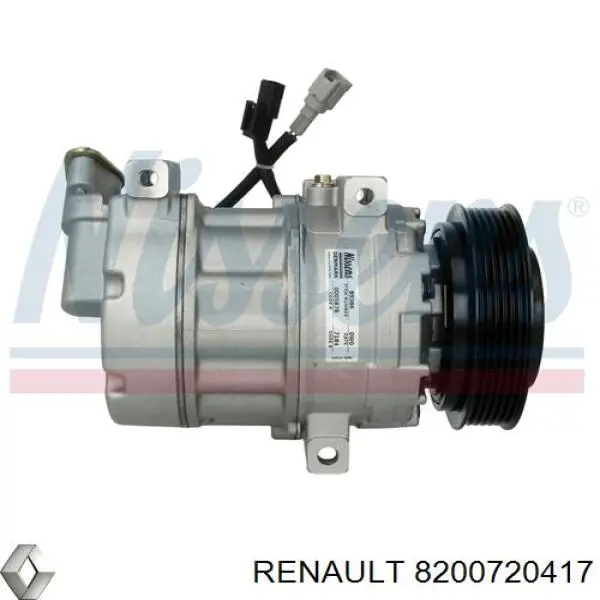 Компресор системи кондиціювання Renault (RVI) 8200720417 ціна, від 312.63 USD
