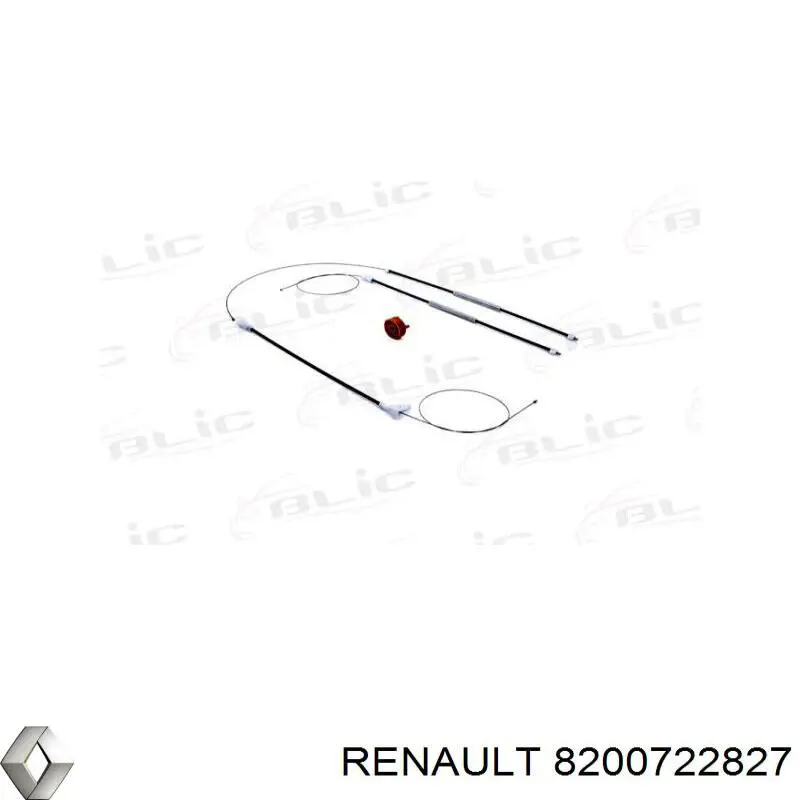 Підйомник механічний вітрового скла на Renault Vel Satis  BJ0