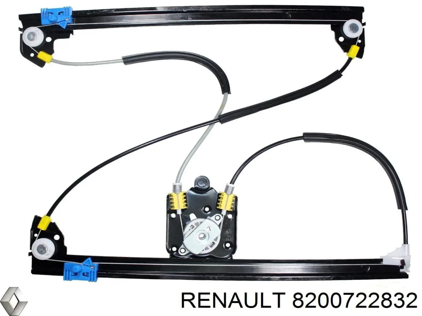 Купити 8200722832 Renault (RVI) Механізм стеклопідйомника водійських дверей