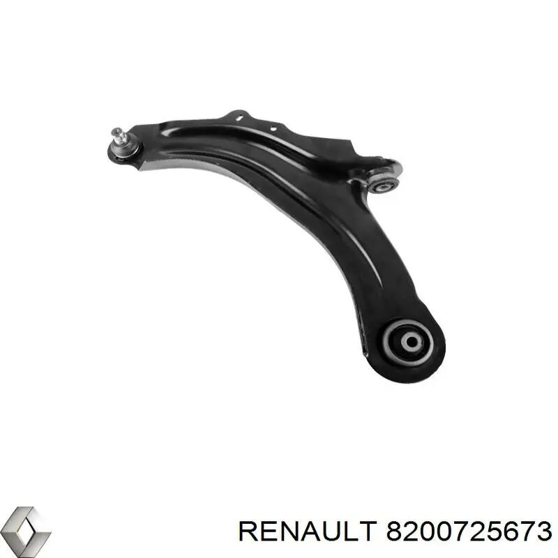 Важіль передньої підвіски нижній, правий Renault (RVI) 8200725673 ціна, від 30.36 USD