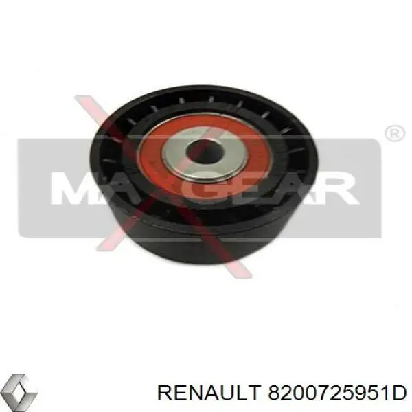 Купити 8200725951D Renault (RVI) Ролик приводного ременя, паразитний