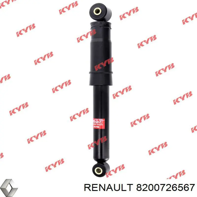 Амортизатор задній 8200726567 Renault (RVI)