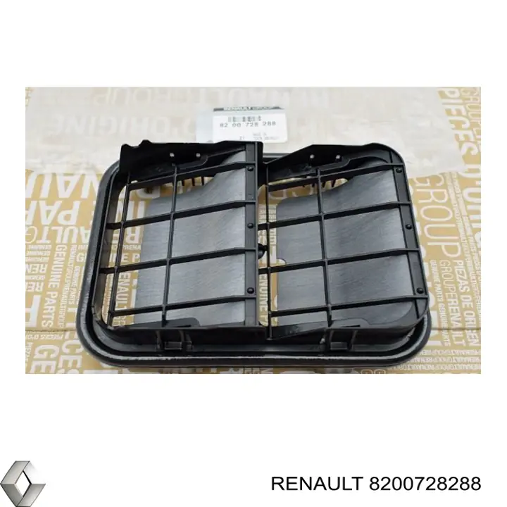 Купити 8200728288 Renault (RVI) Заглушка/ решітка протитуманних фар бампера переднього, права