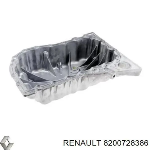 Піддон масляний картера двигуна 8200728386 Renault (RVI)