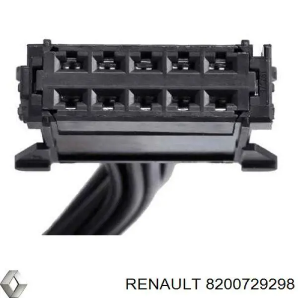 Роз'єм (фішка) резистора моторчика пічки Renault Scenic 2 (JM0) (Рено Сценік)