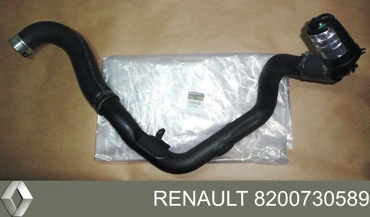 Шланг/патрубок интеркуллера Renault (RVI) 8200730589 ціна, від 126.69 USD