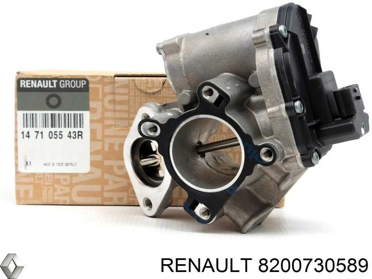 Шланг/патрубок інтеркулера, лівий 8200730589 Renault (RVI)