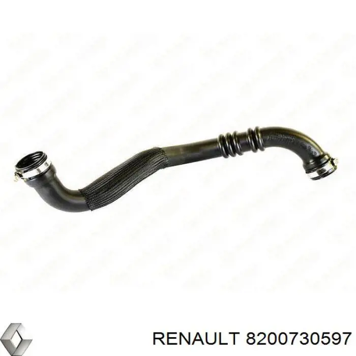 Шланг/патрубок интеркуллера Renault (RVI) 8200730597 ціна, від 23.10 USD