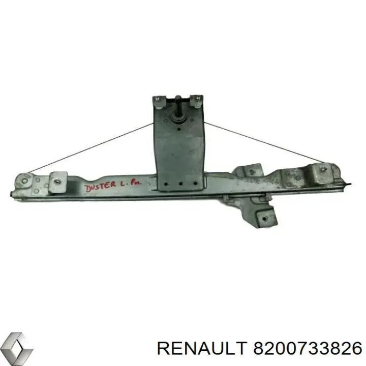 Склопідйомник з електродвигуном Renault (RVI) 8200733826 ціна, від 28.18 USD
