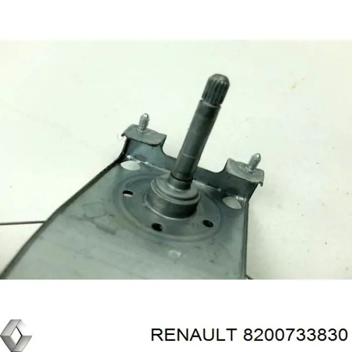 Механізм склопідіймача двері задньої, правої 8200733830 Renault (RVI)