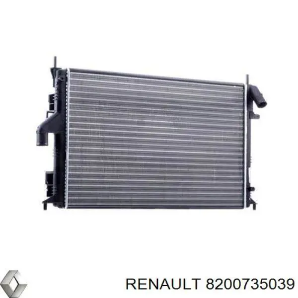 8200735039 Renault (RVI) радіатор охолодження двигуна