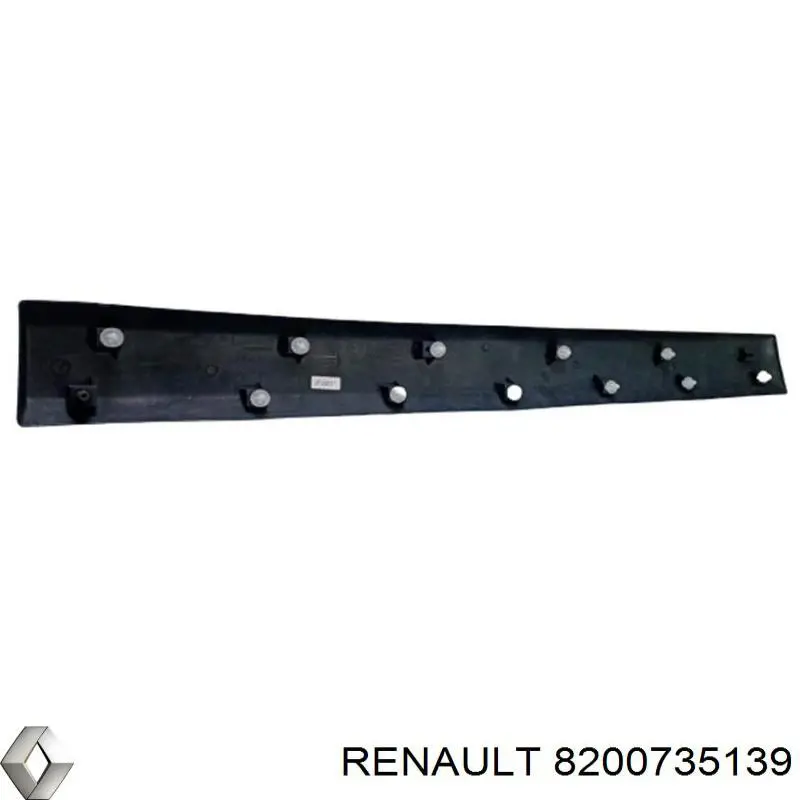 Молдинг передньої правої двері Renault (RVI) 801869472R ціна, від 7.44 USD