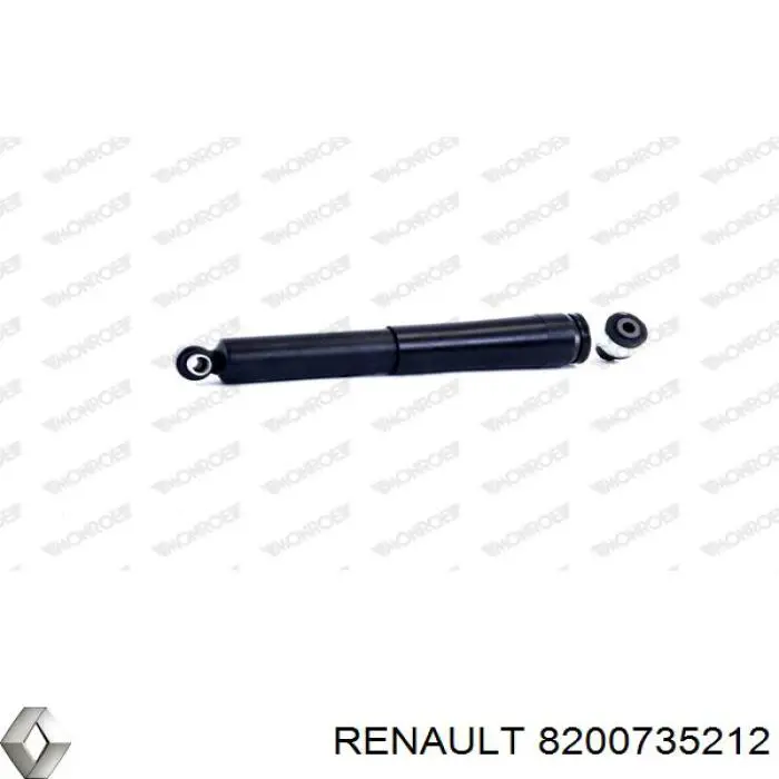 8200735212 Renault (RVI) амортизатор задній