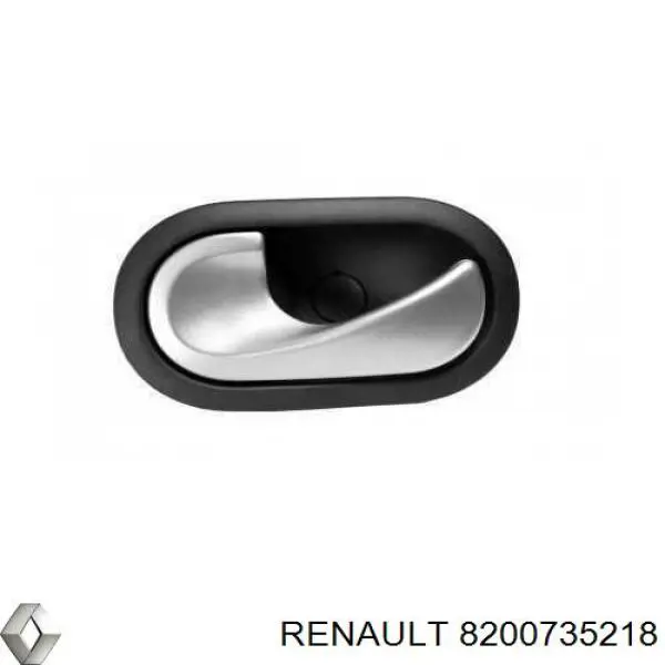Ручка дверей правихї, внутрішня, перед/зад Renault (RVI) 8200735218 ціна, від 4.58 USD