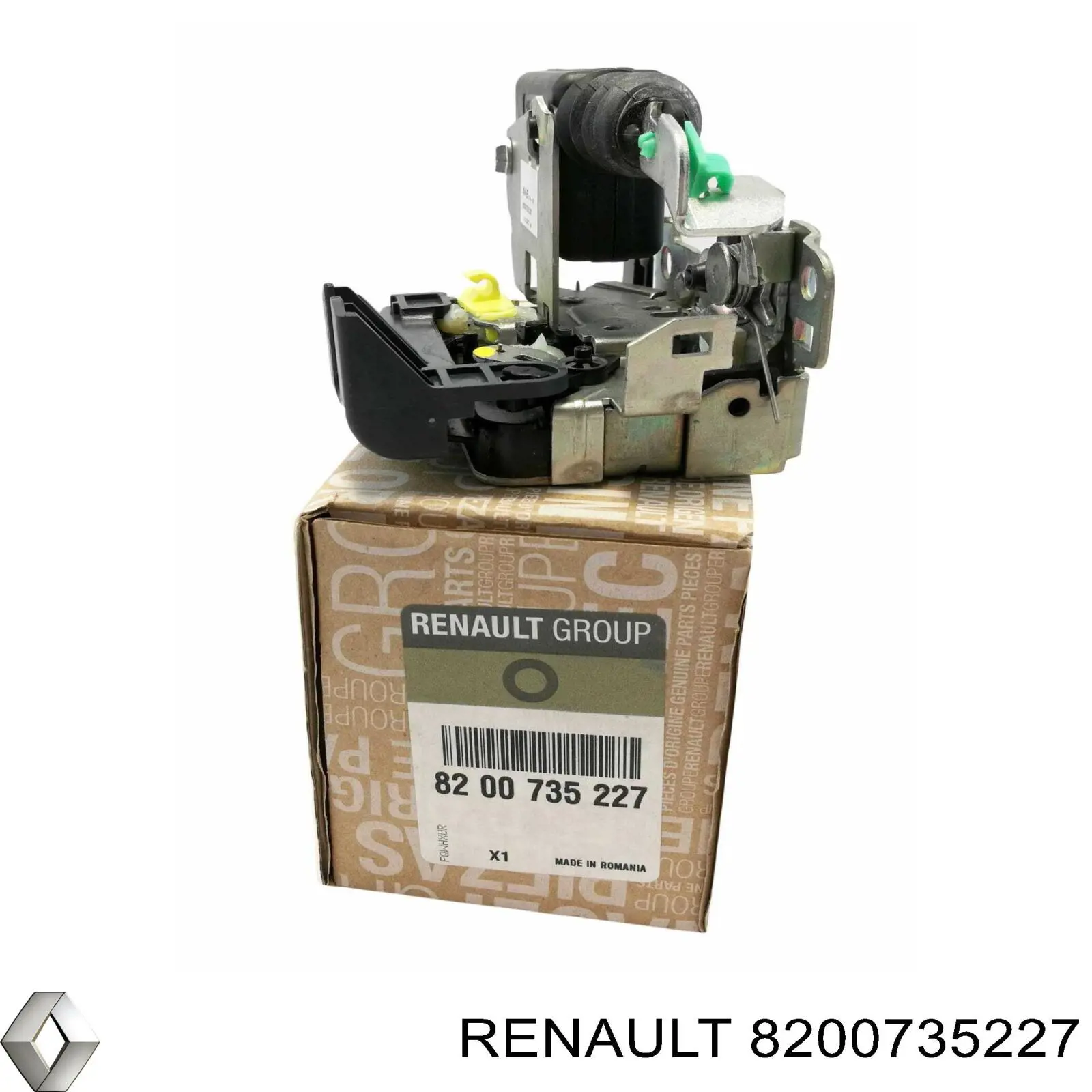 Купити 8200735227 Renault (RVI) Замок передньої лівої двері