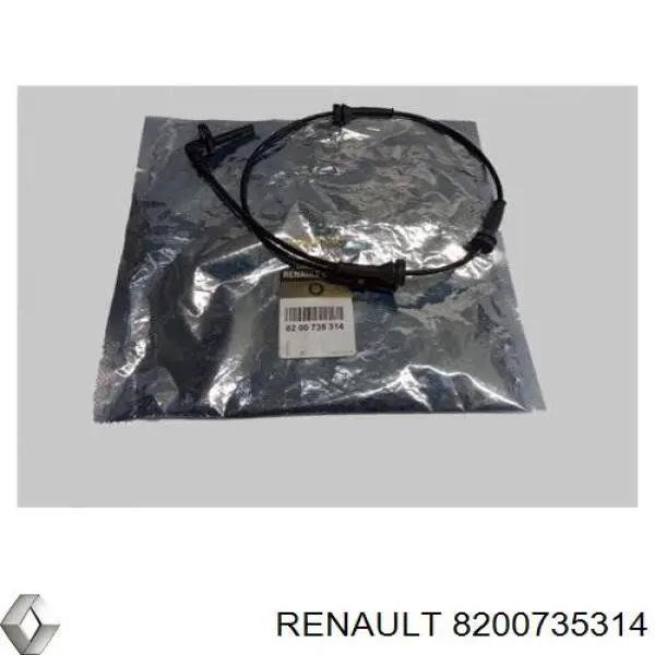 8200735314 Renault (RVI) датчик абс (abs передній)