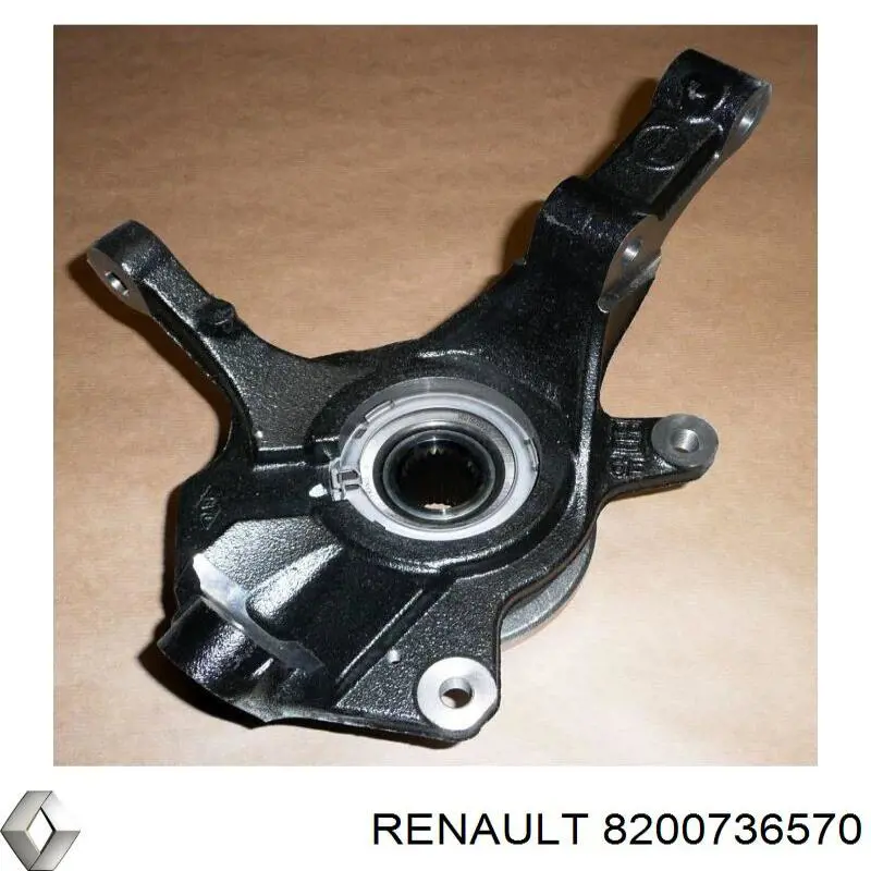 Цапфа - поворотний кулак передній, лівий Renault (RVI) 8200736570 ціна, від 76.02 USD