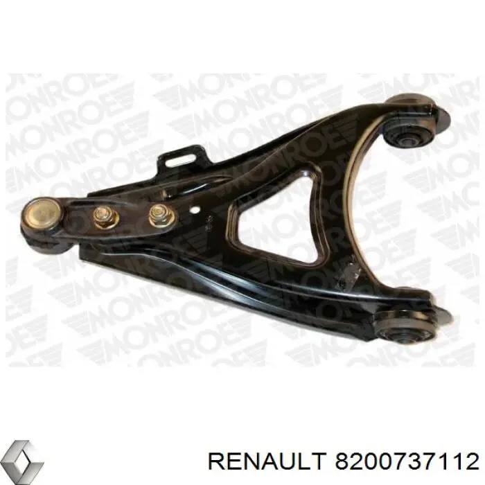 Купити 8200737112 Renault (RVI) Лівий важіль передній нижній підвіски