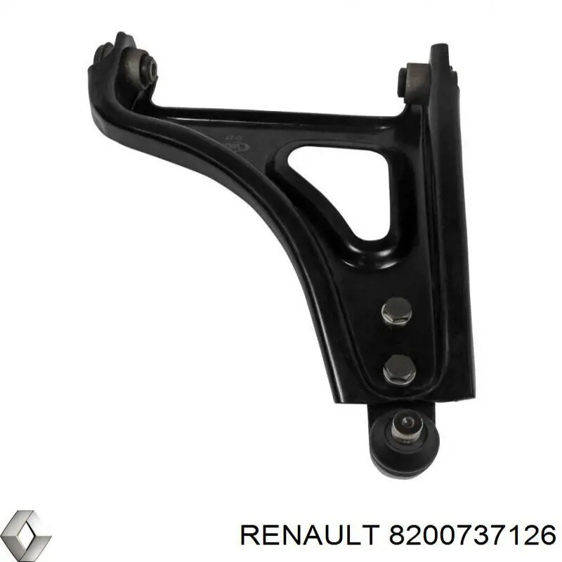 Важіль передньої підвіски нижній, правий Renault (RVI) 8200737126 ціна, від 43.31 USD