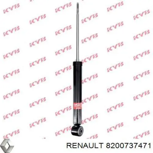 Амортизатор задній Renault (RVI) 8200737471 ціна, від 31.04 USD