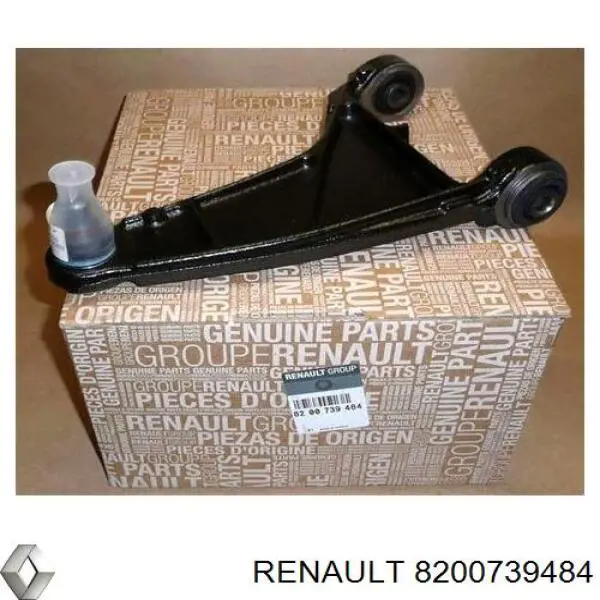 Купити 8200739484 Renault (RVI) Важіль передньої підвіски нижній, правий