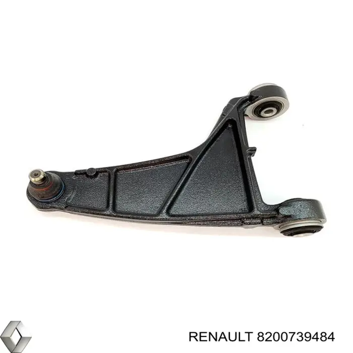 Важіль передньої підвіски нижній, правий 8200739484 Renault (RVI)