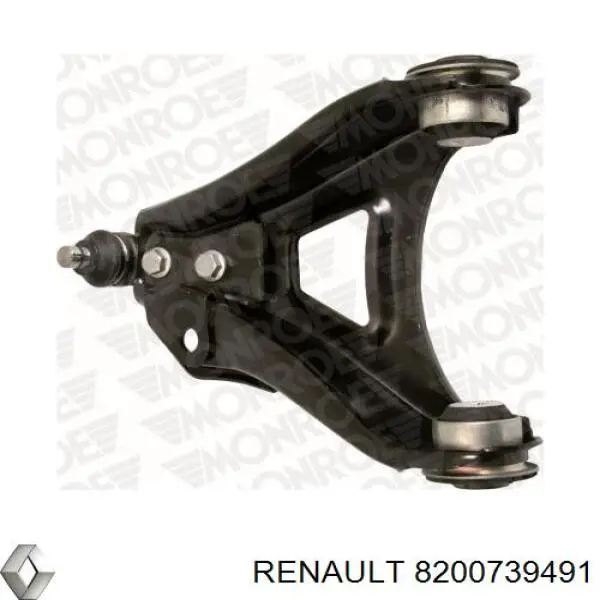 Важіль передній лівий Renault (RVI) 8200739491 ціна, від 39.61 USD