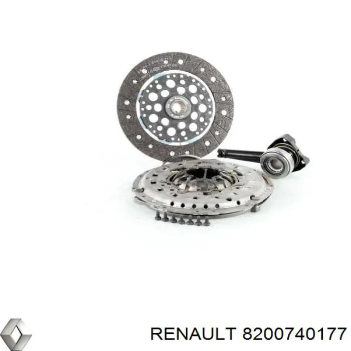 Зчеплення Renault (RVI) 8200740177 ціна, від 157.84 USD