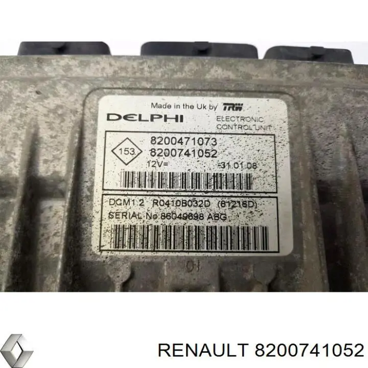  Renault (RVI) 8200741052 ціна, від 40.54 USD