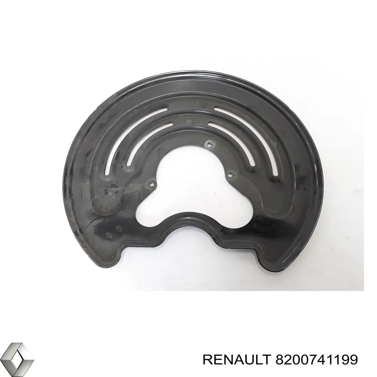 Купити 8200741199 Renault (RVI) Захист гальмівного диска заднього, правого